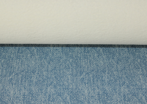 Preview: Kunstleder Neptun blau (10 cm)